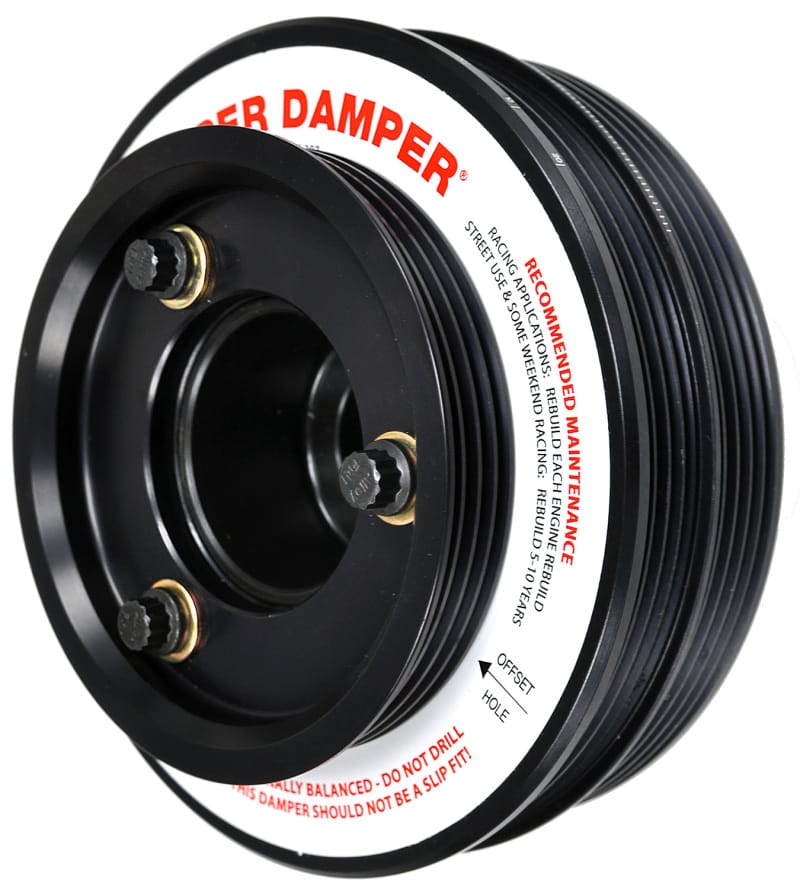 ATI — ATI Damper - 5.67in - Alum - (2) 4 & 5 Grv - Nissan - SR20 Rwd - Street - 1Pc