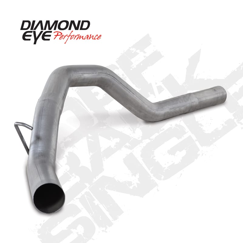 Diamond Eye Performance — 2014 DODGE 6.7L CUMMINS 2500 4 DOOR CREW SHORT BOX ONLY 4" DPF BACK SINGLE ALUM