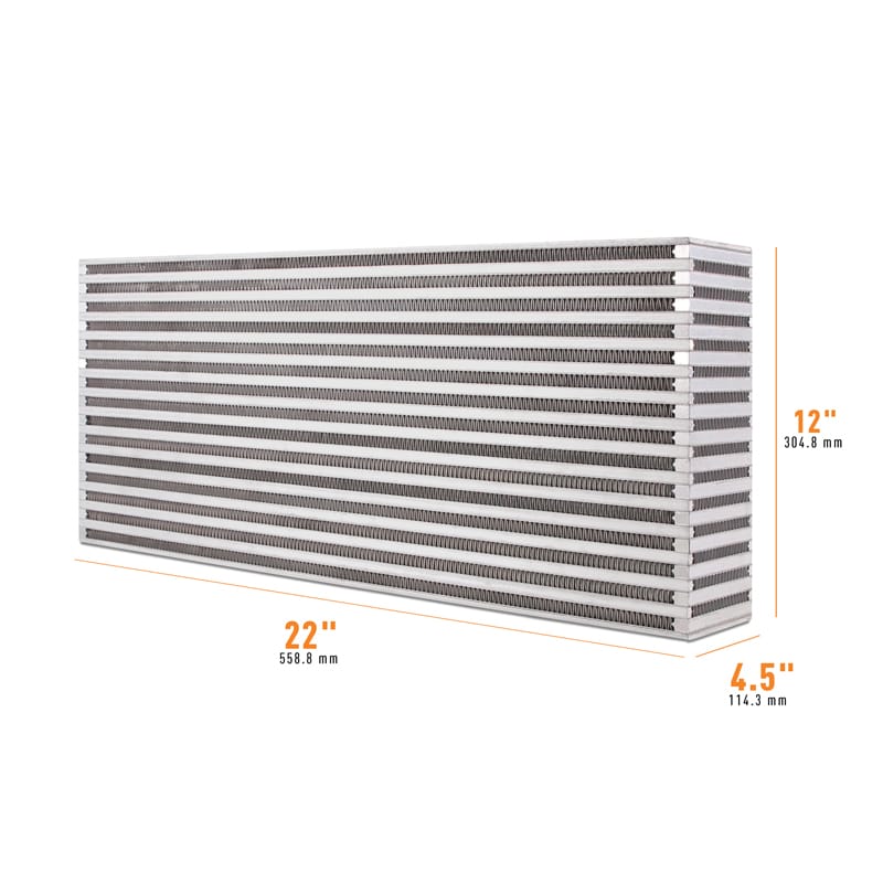 Mishimoto — Universal Air-to-Air Race Intercooler Core 22 in x 12 in x 4.5in