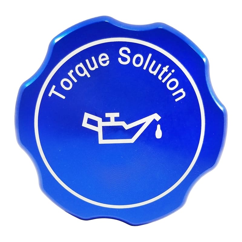 Torque Solution — Torque Solution Billet Oil Cap 89+ Subaru  - Blue