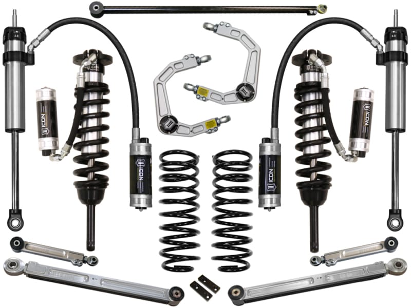 ICON — 03-09 4RUNNER/FJ 0-3.5" STAGE 7 SUSPENSION SYSTEM W BILLET UCA