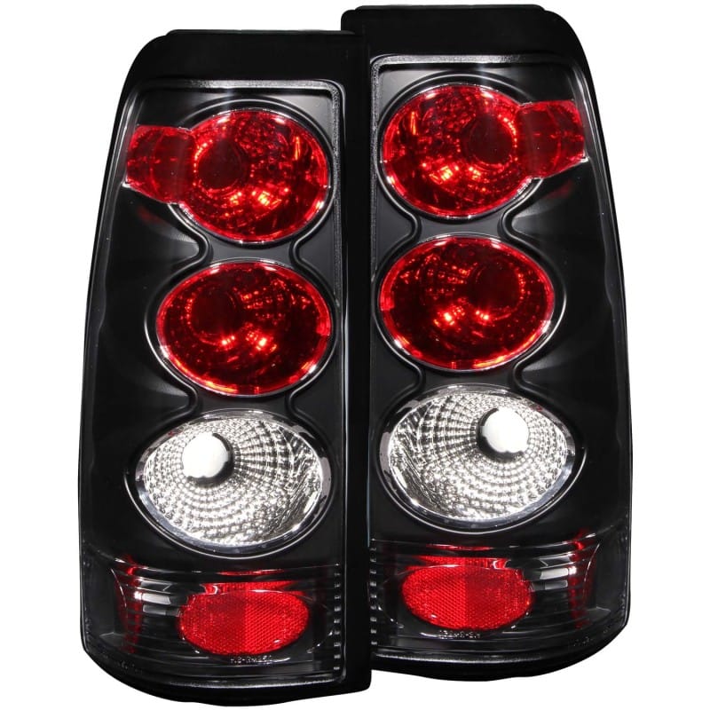 ANZO — ANZO 1999-2002 Chevrolet Silverado 1500 Taillights Black
TailLightSet