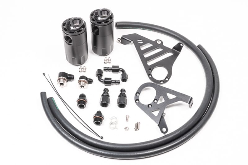 Radium Engineering — DUAL CATCH CAN KIT, 16-18 FORD FOCUS RS, FLUID LOCK