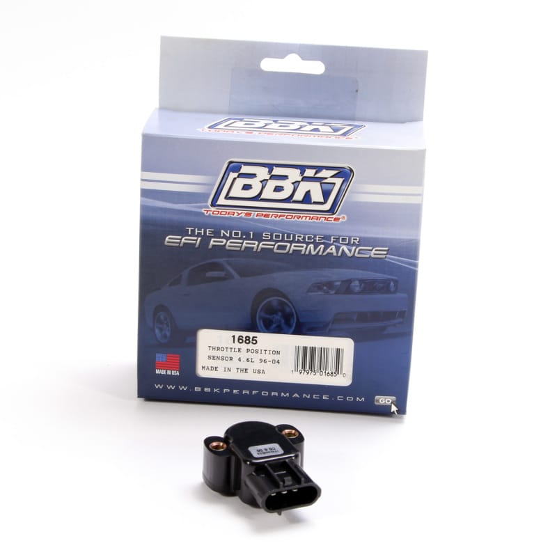BBK — 1996-2004 MUSTANG GT 4.6L REPLACEMENT THROTTLE POSITION SENSOR
Throttle Position Sensor