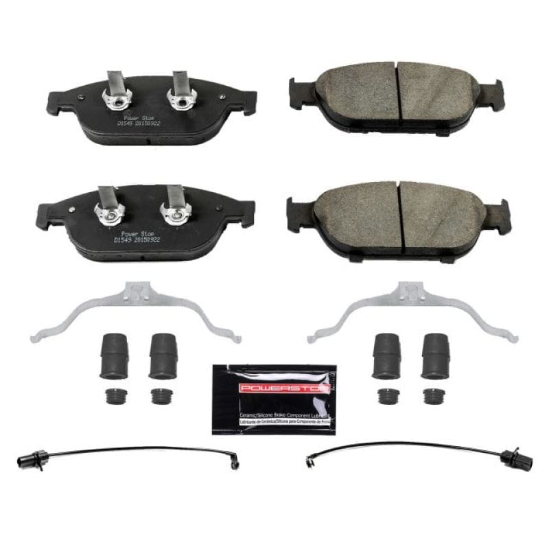 PowerStop — PowerStop - Z23 Daily Driver Carbon-Fiber Ceramic Brake Pads with Hardware Kit
