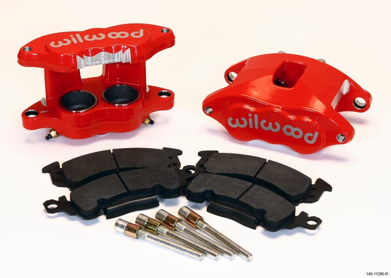 Wilwood — Wilwood D52 Front Caliper Kit - Red 2.00 / 2.00in Piston 1.28in Rotor
BRAKE KIT