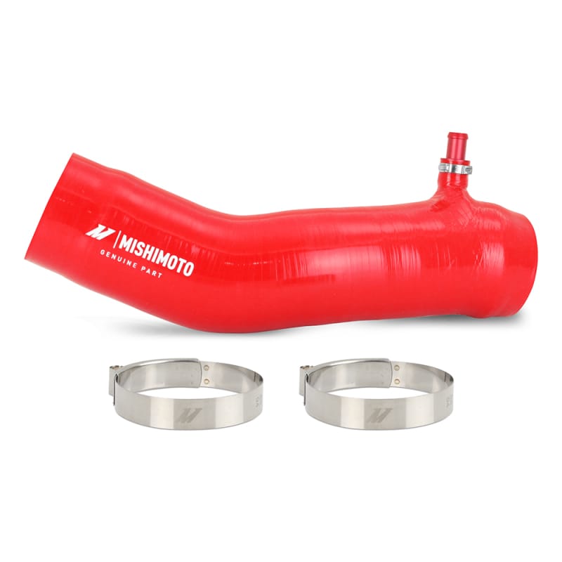 Mishimoto — Silicone Induction Hose, Red, fits Toyota Tacoma 3.5L 2016-2023