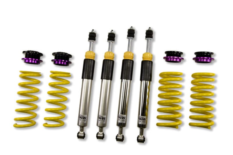 KW — Height adjustable stainless steel coilovers with adjustable rebound damping
KW COILOVER KIT V2 - 15225017
