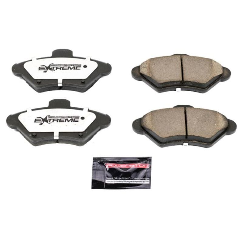 PowerStop — PowerStop - Z26 Performance Carbon-Fiber Ceramic Brake Pads with Hardware Kit