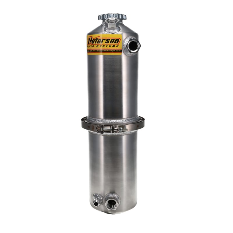 Peterson Fluid Systems — 2.5 GALLON OIL TANK - SINGLE SCAVENGE RETURN