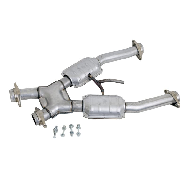 BBK — 1994-1995 MUSTANG GT 2.5 SHORT MID X PIPE W/CONVERTERS
High-Flow Short Mid X-Pipe Assembly