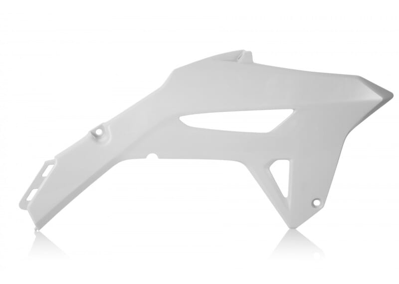 Cycra — Cycra 22+ Honda CRF250R Replica Radiator Shrouds - White