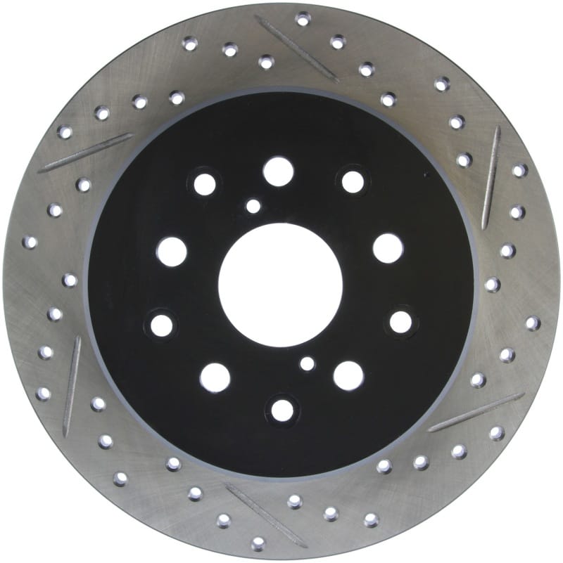 Stoptech — StopTech Sport Drilled & Slotted Brake Rotor; Rear Left
StopTech Sport Drilled/Slotted Brake Rotor; Rear Left