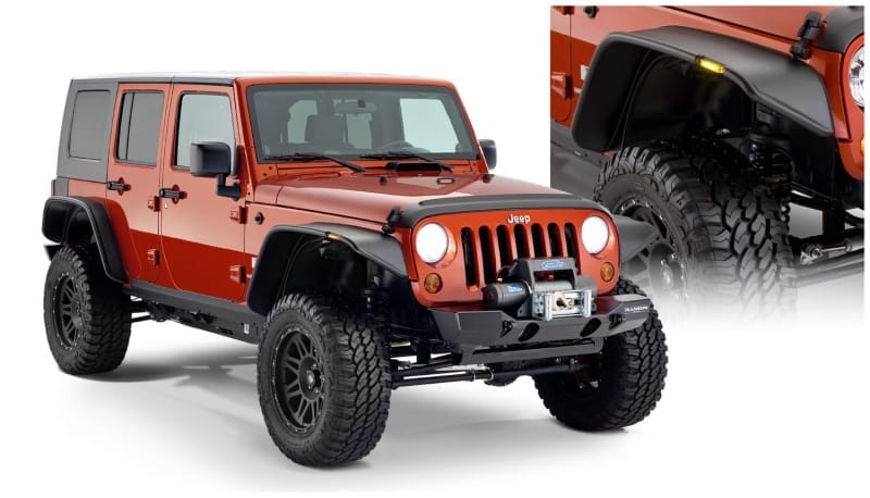 Bushwacker — Fender Flares Flat Style 4Pc
Flat Style Fender Flares