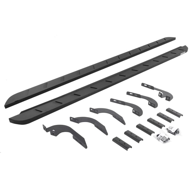 Go Rhino — RB10 Slim Line Running Boards with Mounting Brackets Kit - Double Cab Only
RB10 Slim Line Running Boards with Mounting Brackets Kit