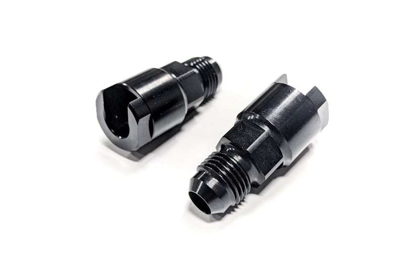 Haltech — Flex Fuel Fittings 3/8 GM Spring Lock to -6AN Male