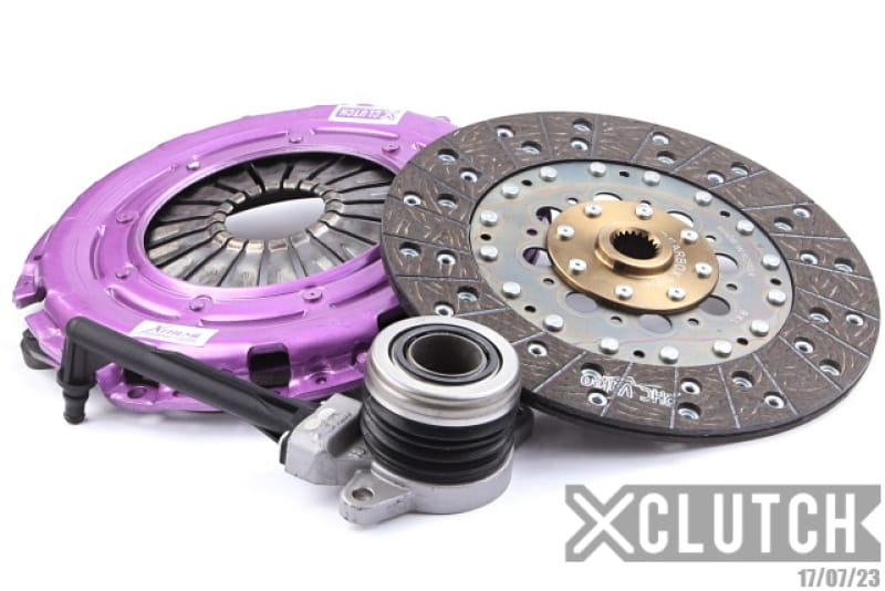 XCLUTCH — Clutch Kit Inc Hydraulic Release Bearing; Stage 1 Solid Organic Clutch Disc