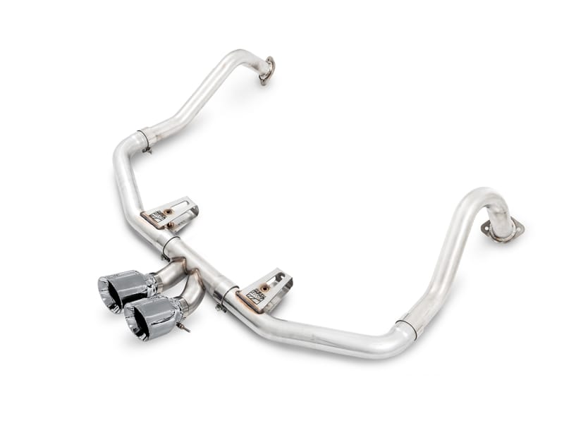 AWE Tuning — AWE Track Edition for Porsche 718 Boxster / Cayman - Chrome Tips