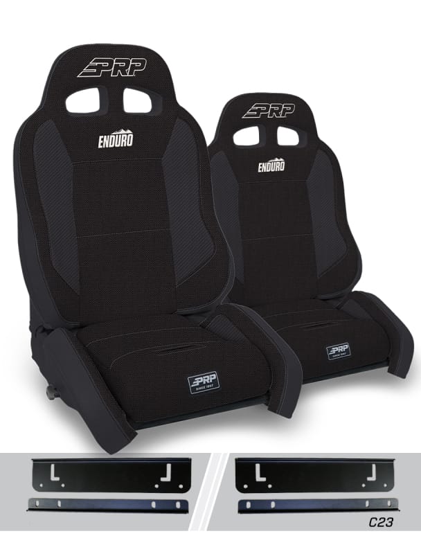 PRP Seats — Enduro Elite Suspension Seat - Crawl Edition, Kit for 97-02 Jeep Wrangler TJ (Pa