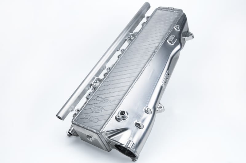 CSF — A90 Supra / BMW B58 Charge-Air Cooler Manifold - Raw Billet