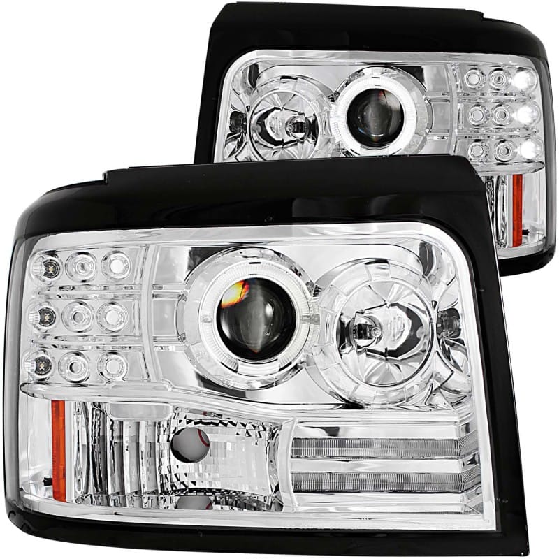 ANZO — Projector Headlight Set w/Halo