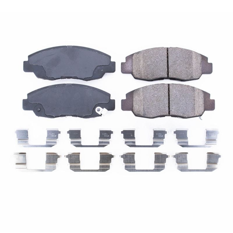 PowerStop — PowerStop - Z17 Low-Dust Ceramic Brake Pads with Hardware