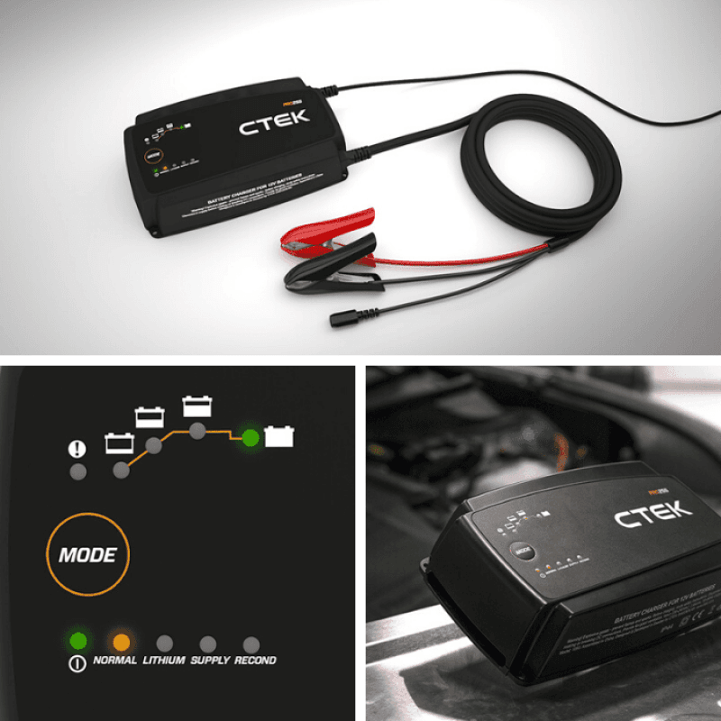CTEK — CTEK PRO25S, 25A battery charger and power supply