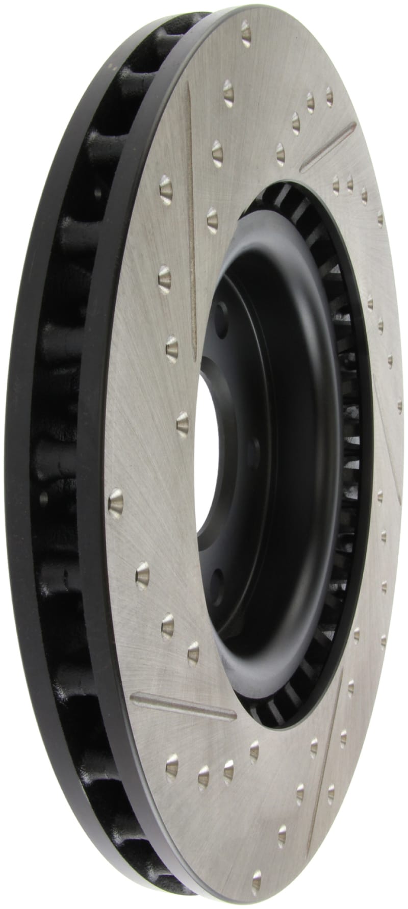 Stoptech — StopTech Sport Drilled & Slotted Brake Rotor; Front Left
StopTech Sport Drilled/Slotted Brake Rotor; Front Left
StopTech Sport Drilled/Slotted Disc