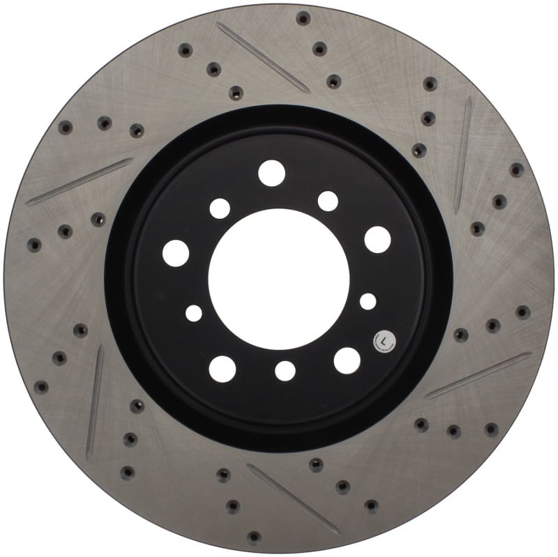 Stoptech — StopTech Sport Drilled & Slotted Brake Rotor; Front Left
StopTech Sport Drilled/Slotted Brake Rotor; Front Left
StopTech Sport Drilled/Slotted Disc