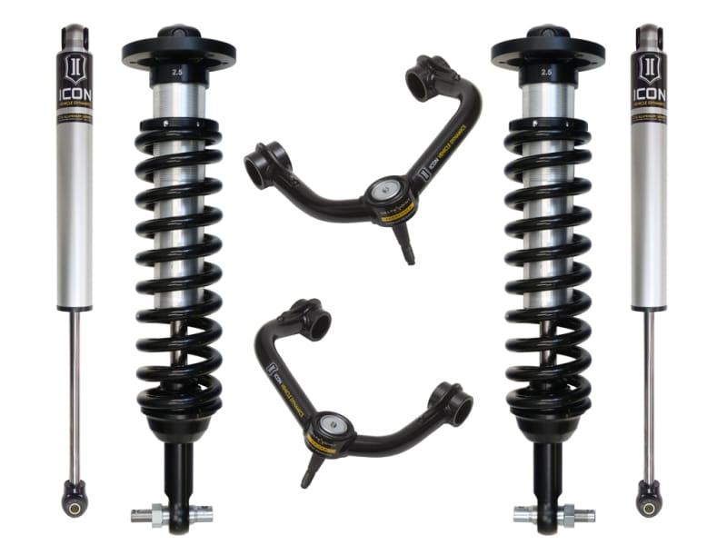 ICON — 2015-2020 FORD F150 2WD 0-3" STAGE 2 SUSPENSION SYSTEM W TUBULAR UCA