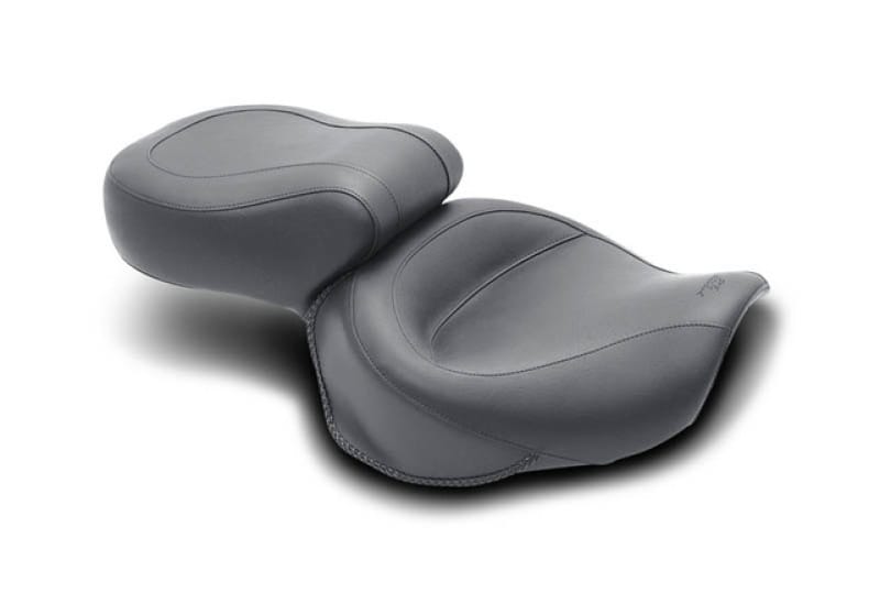 Mustang Motorcycle — Mustang 00-08 Honda VT1100 Sabre,97-08 Spirit,87-97 Shadow,95-01 Ace Touring 1PC Seat - Black