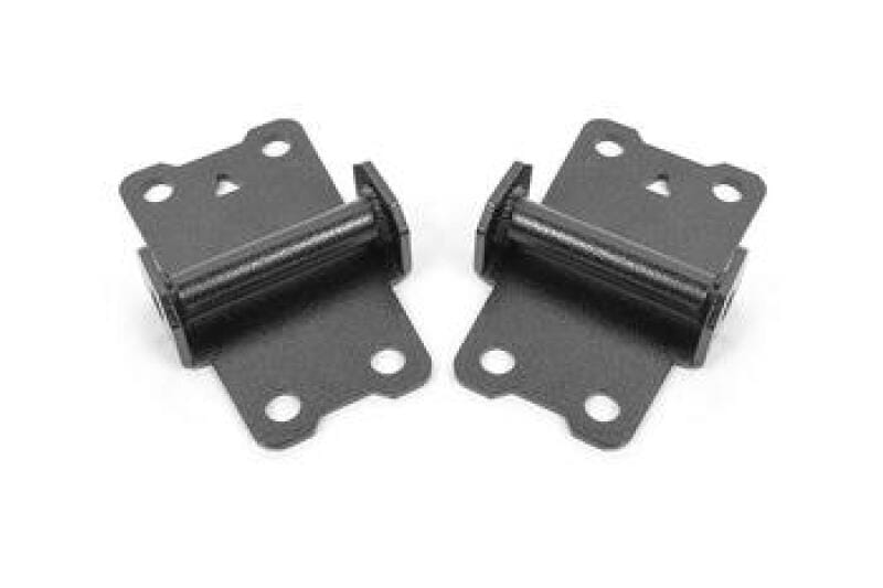 BMR Suspension — BMR 82-92 F-Body Motor Mount Kit Lower Solid - Black Hammertone