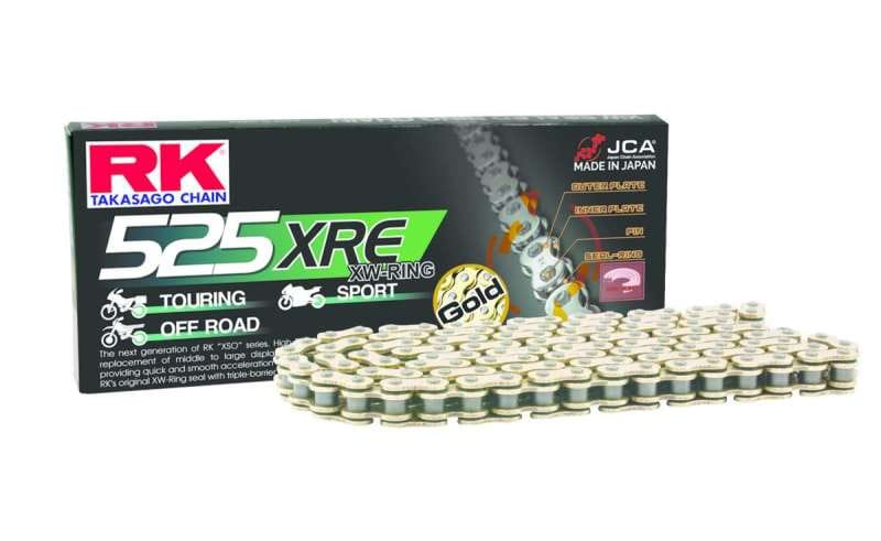 RK Chain — RK Chain GB525XRE-100L XW-Ring - Gold