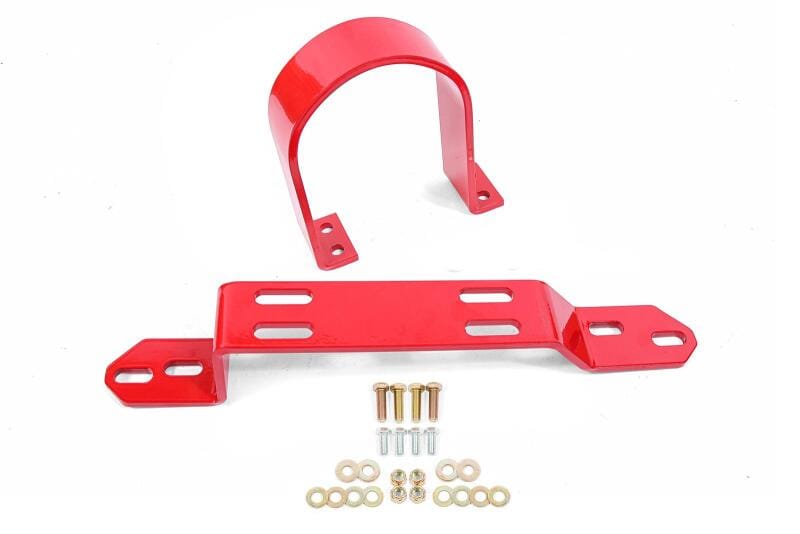 BMR Suspension — BMR 83-87 GM G-Body Driveshaft Safety Loop Front - Red