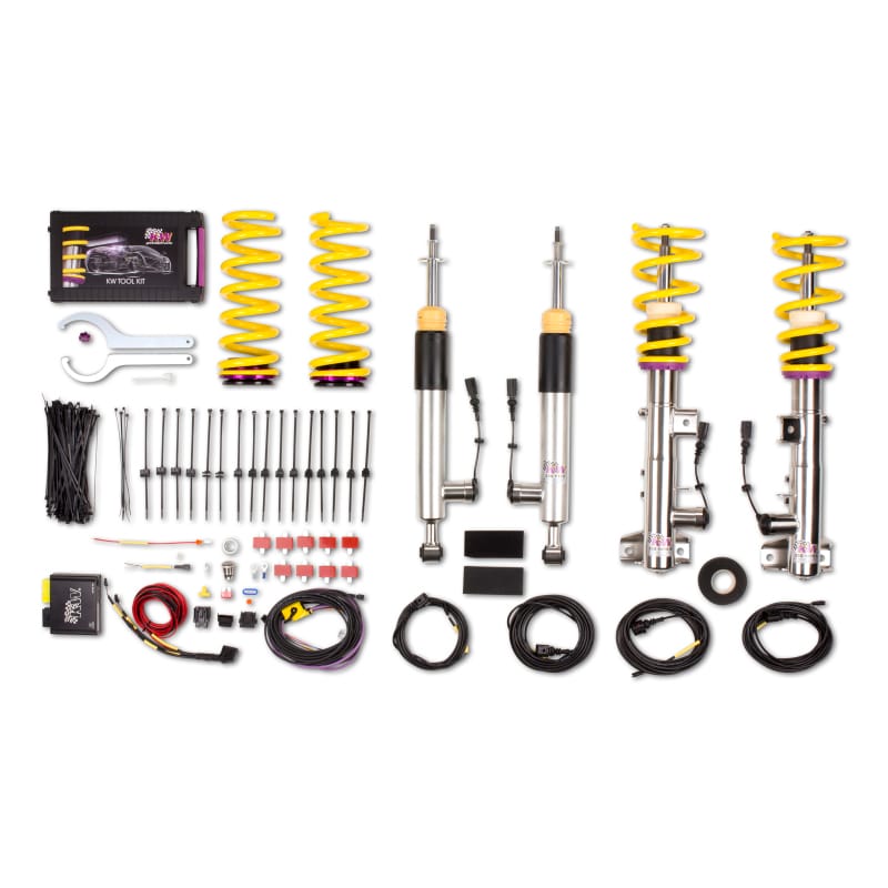 KW — Height Adjustable Coilovers with standalone ECU for Electronic Damper Control
KW DDC ECU COILOVER KIT - 39025008