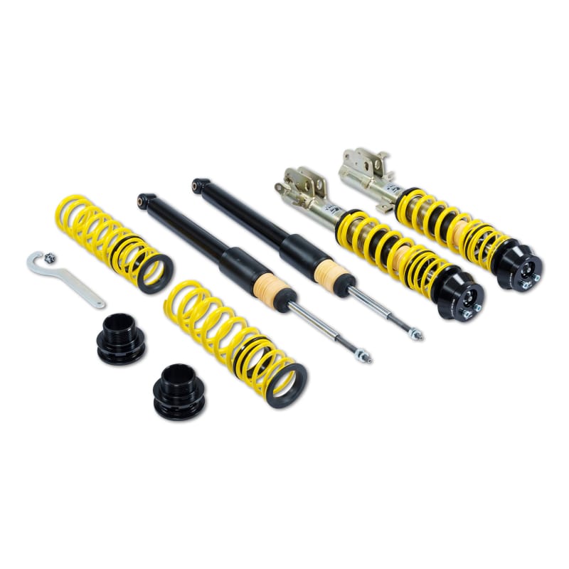 ST Suspensions — Height Adjustable Coilovers with Aluminum Top Mounts and Adjustable Damping