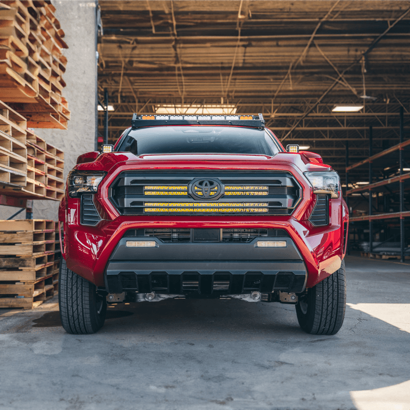 Cali Raised LED — Cali Raised 2024+ Toyota Tacoma 32In Lo Pro Grille Led Light Bar Kit For - Two Light Bars