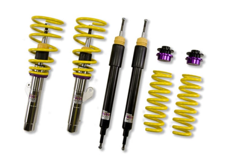 KW — Height adjustable stainless steel coilover system with pre-configured damping
KW COILOVER KIT V1 - 10220048