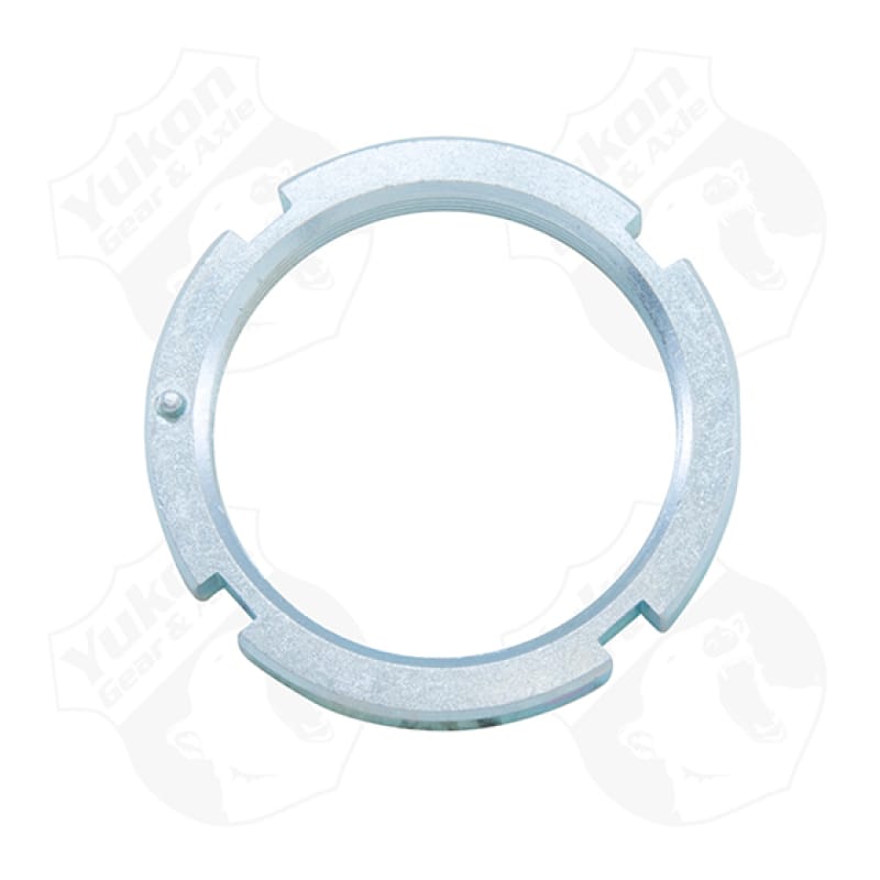 Yukon Gear & Axle — Spindle nut for Dana 50 & 60, with pin, 2" I.D.
Spindle nut for Dana 50/60; with pin; 2in. I.D.