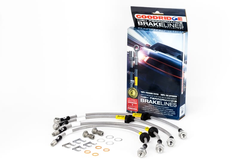 Goodridge — G-STOP SS Braided Brake Line Kit