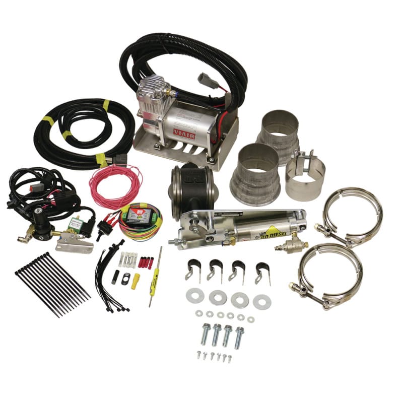 BD Diesel — BD Diesel Exhaust Brake - Universal 3.5in c/w Air Compressor
EXHAUST BRAKE