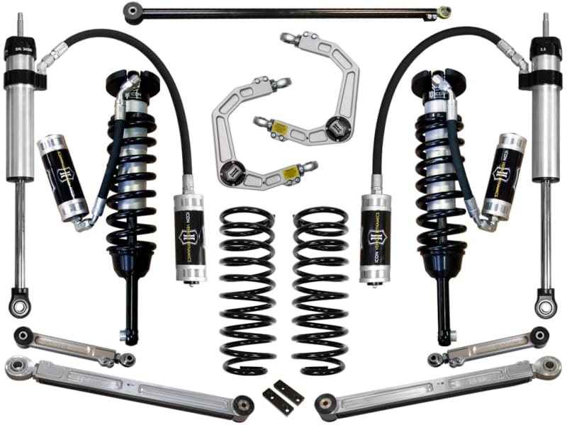 ICON — 03-09 4RUNNER/FJ 0-3.5" STAGE 6 SUSPENSION SYSTEM W BILLET UCA