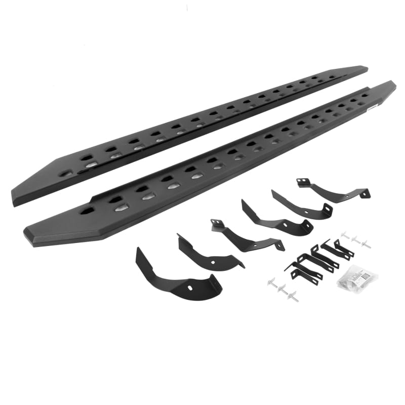 Go Rhino — RB20 Slim Line Running Boards with Mounting Brackets Kit