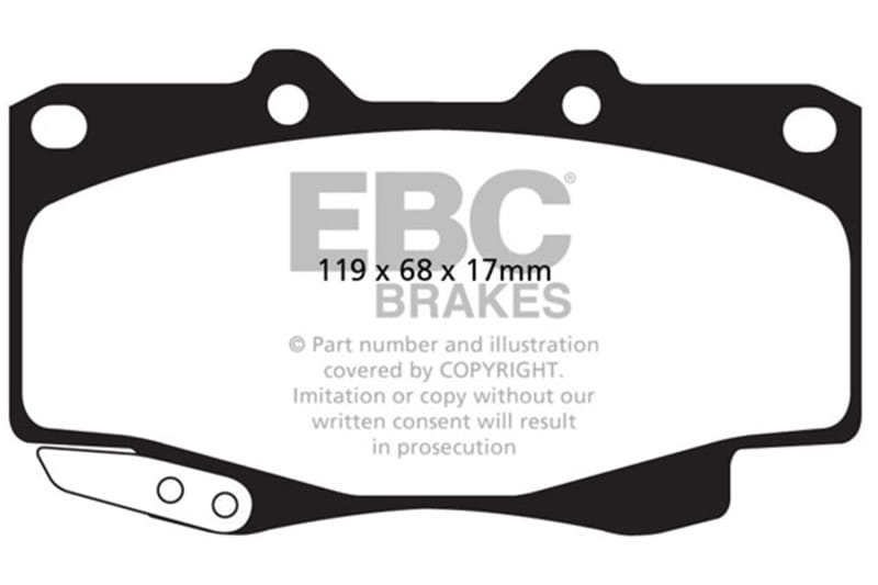 EBC — 6000 Series Greenstuff Truck/SUV Brakes Disc Pads
