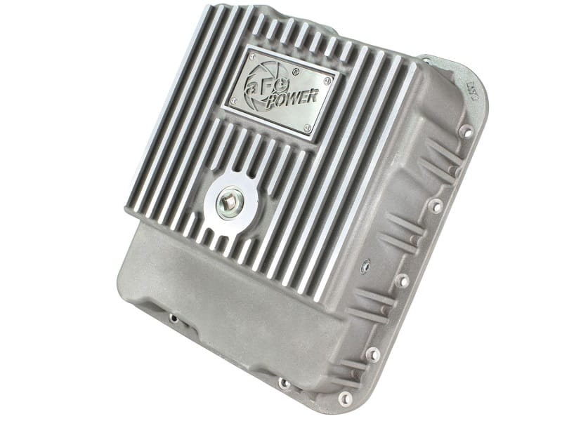 aFe — aFe POWER Street Series Transmission Pan Raw w/ Machined Fins