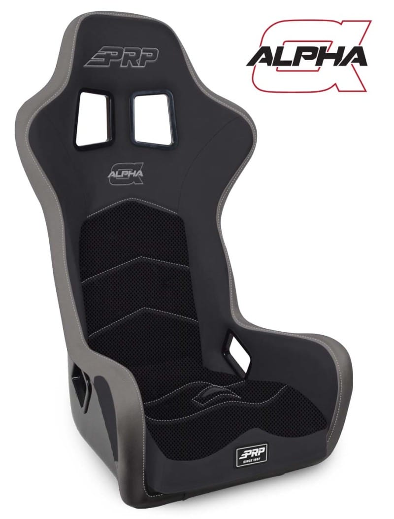 PRP Seats — PRP Alpha Composite Seat- Black/Grey