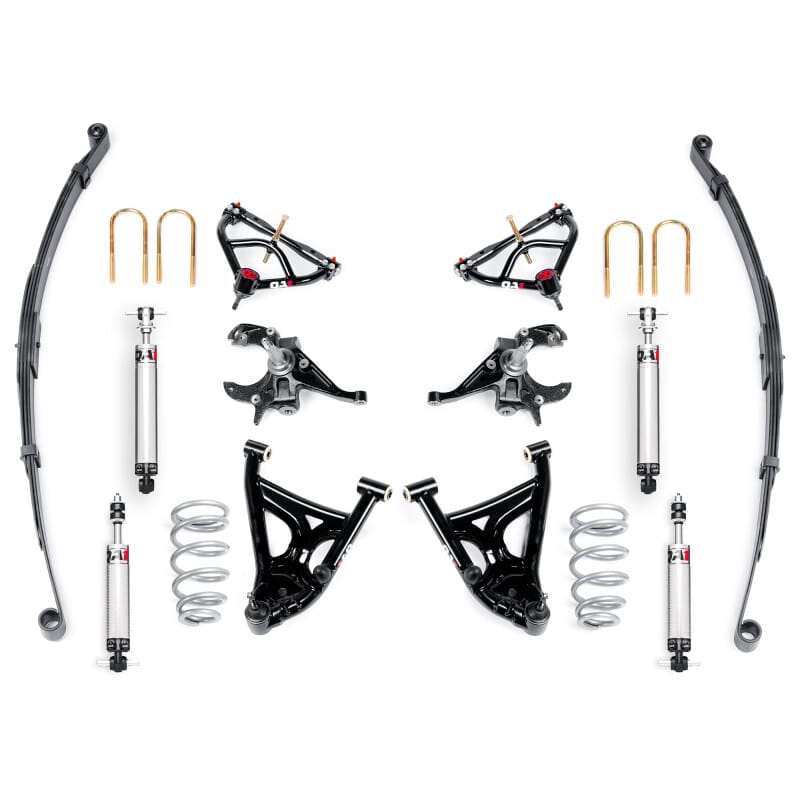 QA1 — QA1 DRAG KIT, LEVEL 2, S10 82-03 S10 2WD, 2-4"/3" DROP
