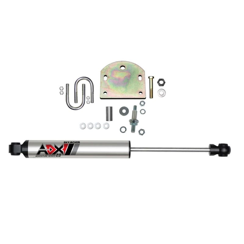 Skyjacker — ADX 2.0 CNC Machined Polished Aluminum Single Stabilizer Kit.