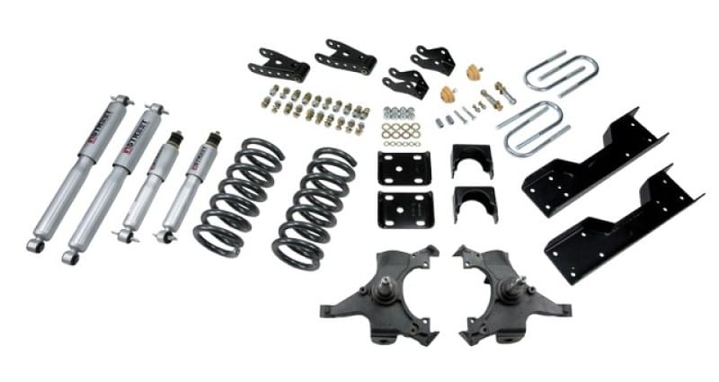 Belltech — Front And Rear Complete Kit W/ Street Performance Shocks
LOWERING KIT W/ STREET PERFORMANCE SHOCKS - 702SP