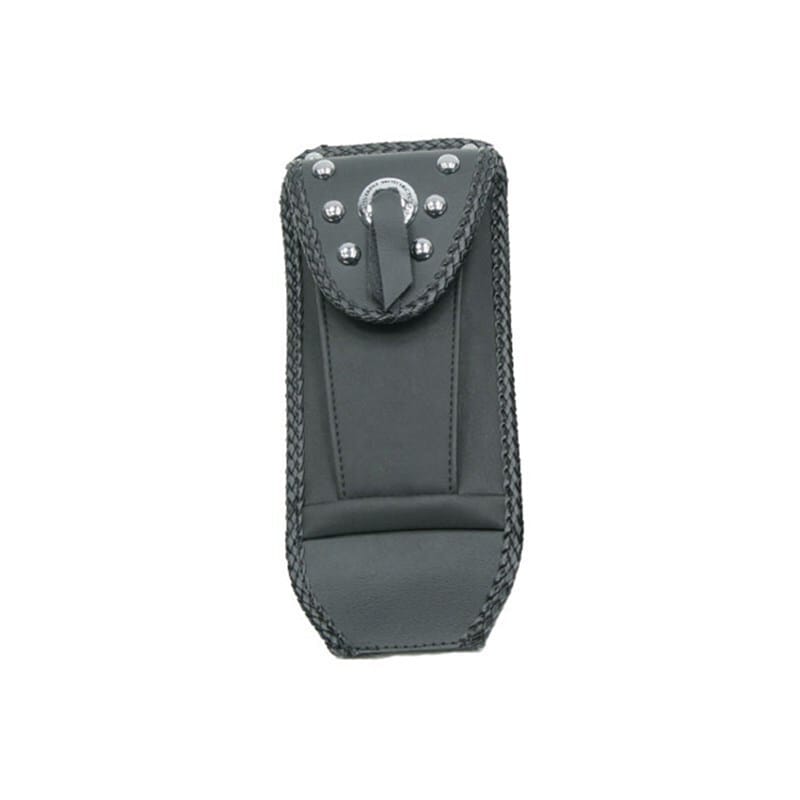 Mustang Motorcycle — Mustang 65-86 Harley Early FL Touring Tank Bib w/Studs - Black